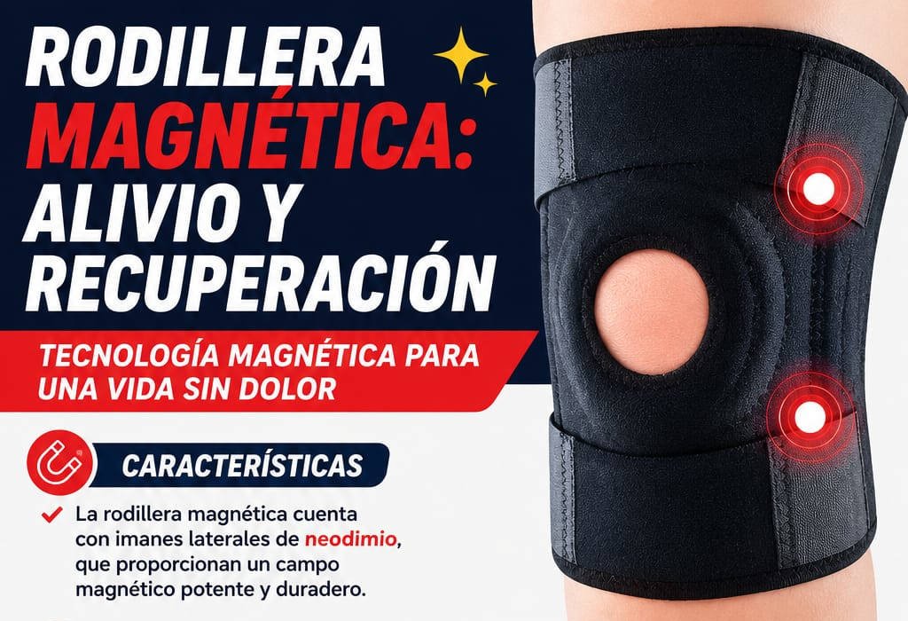 Rodillera Magnética